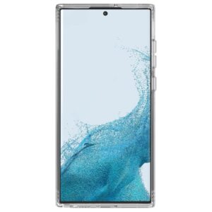 Tech21 EvoClear Tough Rear Case Cover for Samsung Galaxy S22 Ultra 5G - Transparent