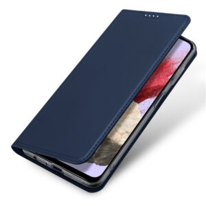 DUX DUCIS Skin Pro Faux Leather Wallet Flip Case for Samsung Galaxy M34 5G - Blue