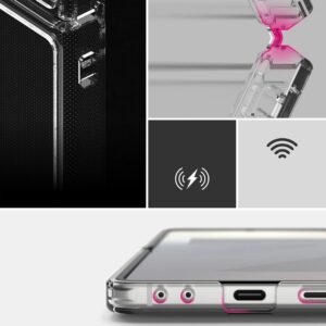 Ringke Fusion Tough Flexible Slim Case for Samsung Galaxy Z Flip7 - Clear