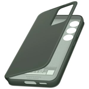 Official Samsung Smart View Wallet Case Cover for Galaxy S23 - Khaki