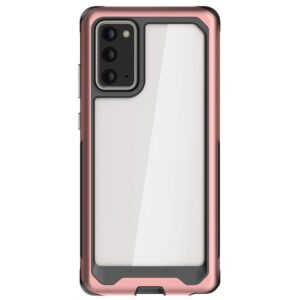 Ghostek Atomic Slim 3 Aluminum Tough Case Cover for Samsung Galaxy Note 20 & 5G - Pink