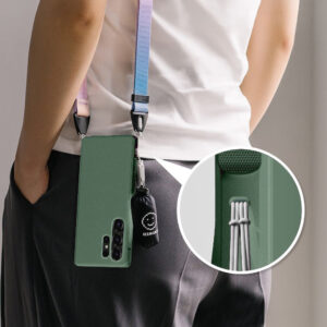 Ringke Onyx Tough Flexible Slim Case for Samsung Galaxy S25 Ultra - Dark Green