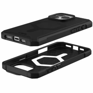 Urban Armor Gear (UAG) Essential Armor MagSafe Tough Case for iPhone 16 Pro Max - Black