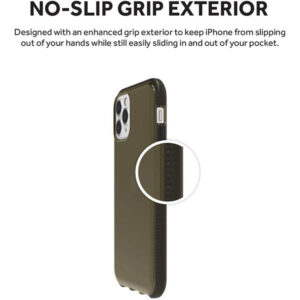 Griffin Survivor Clear Tough Slim Rear Case for Apple iPhone 11 Pro - Black