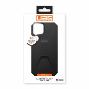 Urban Armor Gear (UAG) Civilian Tough Case for Samsung Galaxy S24 Ultra - Black