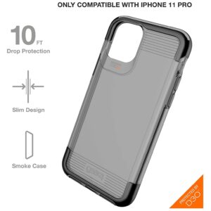 Gear4 Wembley D30 Shockproof Tough Case for Apple iPhone 11 Pro - Smoke