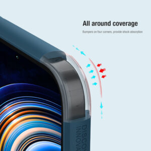 Nillkin Super Matte Shield Pro Tough Case for Xiaomi Redmi K50 / K50 Pro - Blue