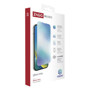 ZAGG Invisible Shield Glass XTR2 Screen Protector for Apple iPhone 14 Pro
