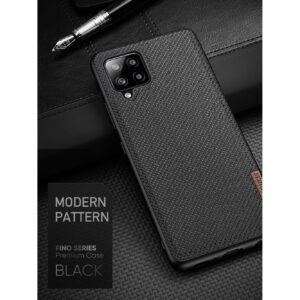 DUX DUCIS Fino Series Premium Rear Case Cover for Samsung Galaxy A42 5G - Black