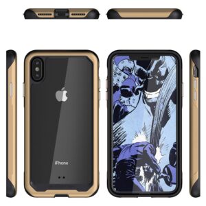 Ghostek ATOMIC SLIM2 Aluminum Tough Case Cover for Apple iPhone XS Max - Gold