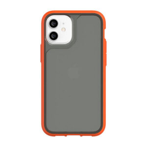 Griffin Survivor Strong Tough Rugged Case for Apple iPhone 12 Mini - Orange / Grey