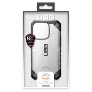 Urban Armor Gear (UAG) Plasma Tough Rugged Case for Apple iPhone 14 Pro - Ice