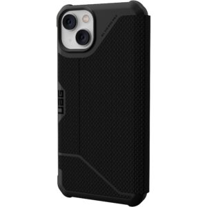 Urban Armor Gear (UAG) Metropolis Tough Folio Case for Apple iPhone 14 Plus - KEVLAR Black