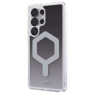 Urban Armor Gear (UAG) Plyo Pro MagSafe Tough Case Cover for Samsung Galaxy S25 Ultra - Clear/Black Ombre
