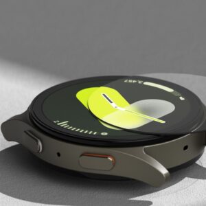 Ringke Slim Case & Tempered Glass Protector Bundle for Galaxy Watch 7 40mm - Black