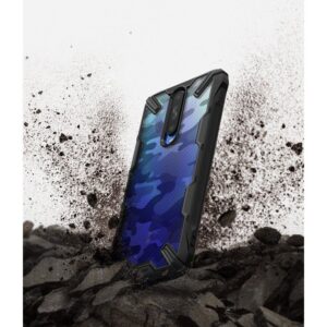 Ringke Fusion X Tough Rugged Rear Case Cover for Xiaomi Poco X2 - Camo Black