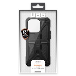 Urban Armor Gear (UAG) Monarch Tough Case for Apple iPhone 14 Pro - Carbon Fibre