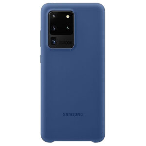 Official Samsung Silicone Rear Case Cover for Galaxy S20 Ultra - Navy