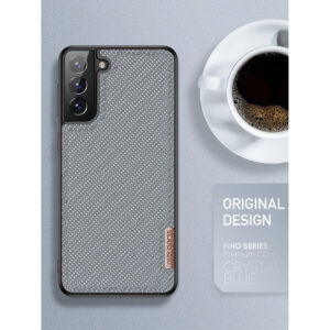 DUX DUCIS Fino Series Premium Rear Case Cover for Samsung Galaxy S21+ Plus 5G - Grey