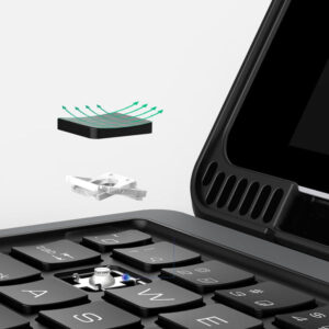 Nillkin Bumper Combo Tough Keyboard Case for Apple iPad 10.2 2019/2020/2021 - Black