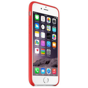 Official Apple Silicone Rear Case Cover for iPhone 6s & 6 - Red