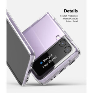 Ringke Slim Protective Hard Rear Case Cover for Samsung Galaxy Z Flip3 5G - Clear