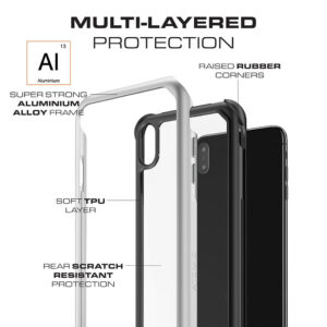 Ghostek ATOMIC SLIM2 Aluminum Tough Case Cover for Apple iPhone XS Max - Red