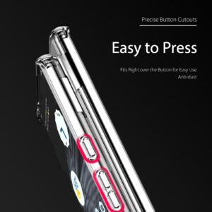 DUX DUCIS Clin Clear Tough Rear Case Cover for Google Pixel 7 - Transparent