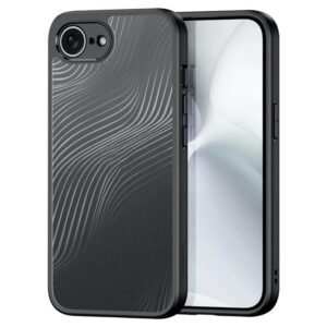 DUX DUCIS Aimo Series Rear Case Cover for Apple iPhone 16e - Clear/ Black