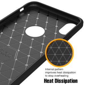 Flexi Carbon Rear Case for Apple iPhone X / XS - Black
