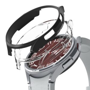 Ringke Slim Case Cover 2-pack for Apple Watch Ultra 47mm - Matte Black & Clear