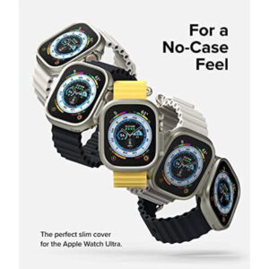 Ringke Slim Case Cover 2-pack for Apple Watch Ultra 49MM - Clear & Matte Black