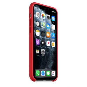 Official Apple Silicone Rear Case Cover for Apple iPhone 11 Pro - Red