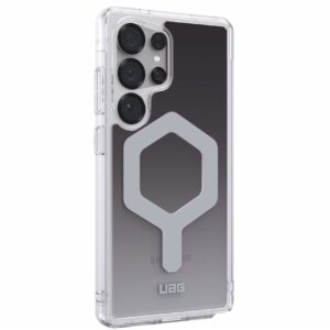 Urban Armor Gear (UAG) Plyo Pro MagSafe Tough Case Cover for Samsung Galaxy S25 Ultra - Clear/Black Ombre