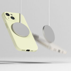 Ringke Slim Silicone Magsafe Matte Rear Case for Apple iPhone 15 - Sunny Lime