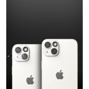 2 Pack, Ringke Camera Cover Style & Protect for Apple iPhone 13 / 14 & 14 Plus, Clear