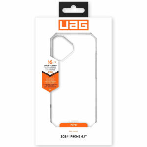 Urban Armor Gear (UAG) Plyo Tough Case Cover for Apple iPhone 16 - Ice