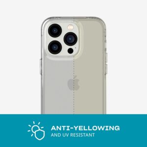 Tech21 EvoClear Tough Rear Case Cover for Apple iPhone 14 Pro - Clear