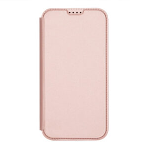 DUX DUCIS Skin Pro Faux Leather Wallet Flip Case for Apple iPhone 17 - Rose Gold
