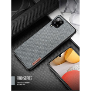 DUX DUCIS Fino Series Premium Rear Case Cover for Samsung Galaxy A42 5G - Grey