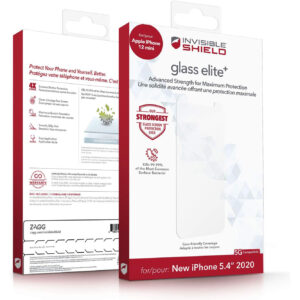 ZAGG Invisible Shield Glass Elite+ Screen Protector for Apple iPhone 12 Mini