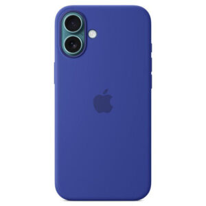 Official Apple Silicone Magsafe Rear Case Cover for iPhone 16 Plus - Ultramarine