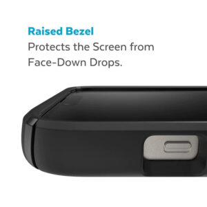 Speck® Presidio2 Pro + MagSafe Tough Case for iPhone 14 Plus - Black / White