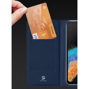 DUX DUCIS Skin Pro Faux Leather Wallet Flip Case for Samsung Galaxy Xcover 7 Pro - Black