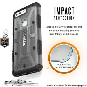 Urban Armor Gear Google Pixel Plasma Rugged Case - Ice Clear