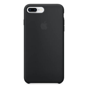 Official Apple Silicone Rear Case Cover for iPhone 8 Plus / 7 Plus - Black