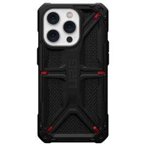 Urban Armor Gear (UAG) Monarch Tough Rugged Case for Apple iPhone 14 Pro - KEVLAR Black
