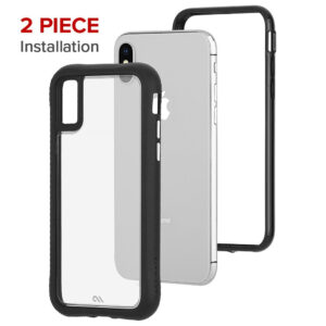 Case-Mate Protection Translucent Case for Apple iPhone XS Max - Clear / Black