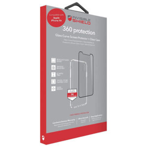 ZAGG InvisibleShield-360 Tempered Glass & Case for Apple iPhone XR - Clear