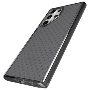 Tech21 EvoCheck Tough Rear Case Cover for Samsung Galaxy S22 Ultra 5G - Smokey Black